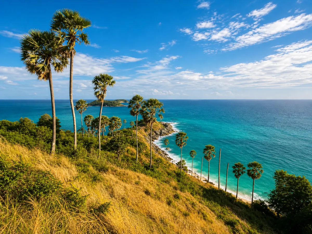 5-day Phuket itinerary — panoramic beach and island view