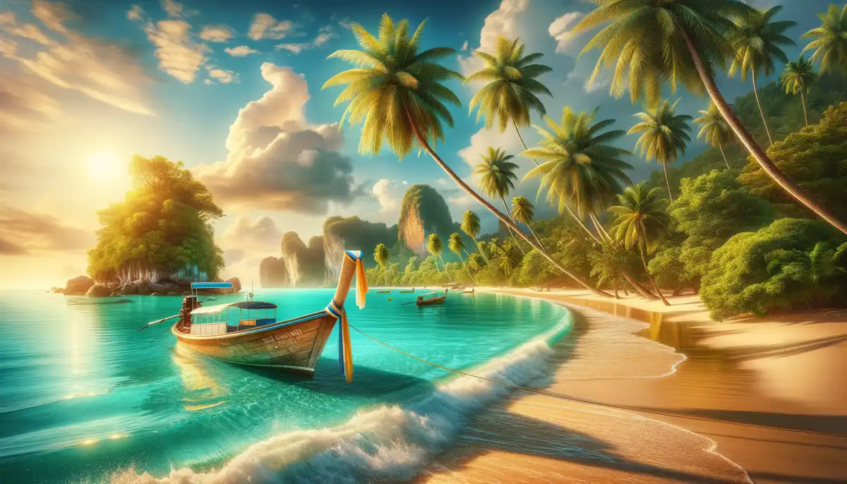 7-day Phuket itinerary — aerial view of a bay
