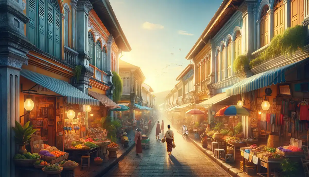 Old Phuket Town -- Sino-Portuguese buildings on Soi Romanee