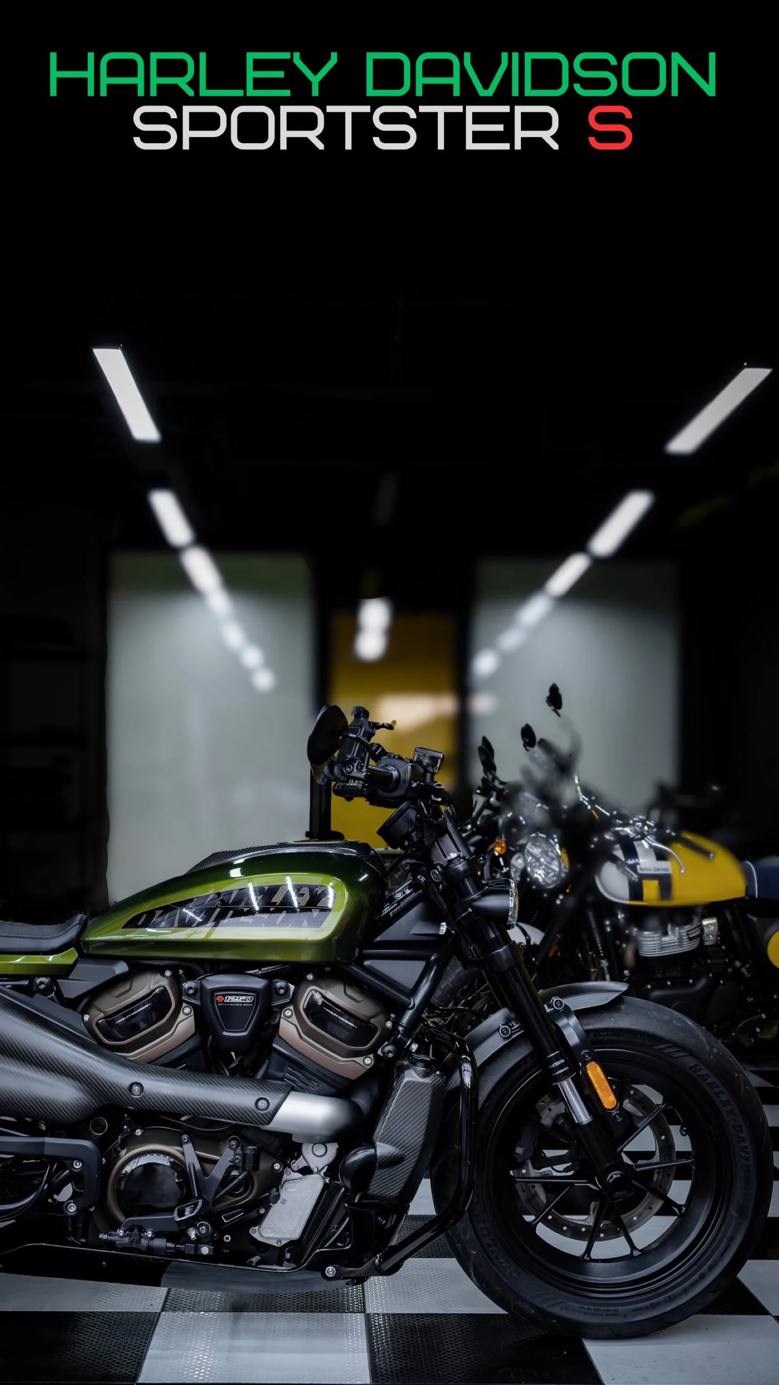 Harley-Davidson Sportster S in a Phuket showroom